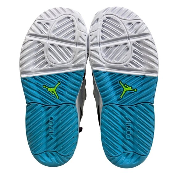 Nike Air Jordan Girl’s White Red MA2 Women Power Sneakers Sz 12C - New - Picture 6 of 12